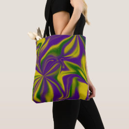 Bolsa Tote Mardi Gras Swirls