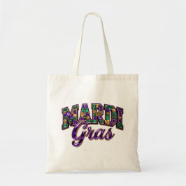 Bolsa Tote Mardi Gras Tote Bag – Classic Carnival Party Bag