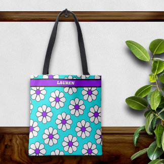Bolsa Tote Margarida de desenho animado fofo