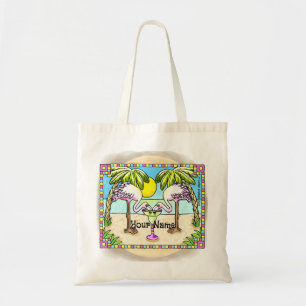 Bolsa Tote Margarita Flamingo Tote Bag