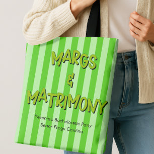 Bolsa Tote Margs e Matrimony Festa de solteira