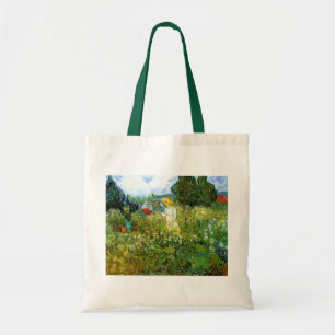 Bolsa Tote Marguerite Gachet no Jardim por Vincent van Gogh