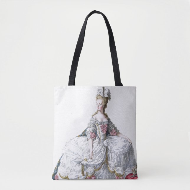 Bolsa Tote Marie Antoinette (1752-93) 'de DES Estam de (Frente)