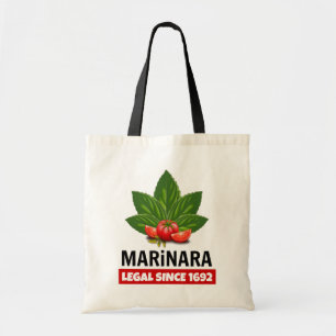 Bolsa Tote Marinara Legal Desde 1692 Basil e Tomates