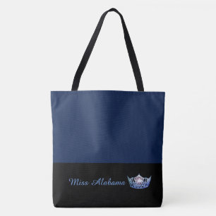 Bolsa Tote Marinho Bag Grande da Coroa Azul Americana
