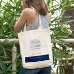 Bolsa Tote Marinho Bonito Nosso Pequeno Chá de fraldas De Bas<br><div class="desc">Para qualquer outra personalização ou qualquer outro item correspondente,  entre em contato comigo em yellowfebstudio@gmail.com</div>