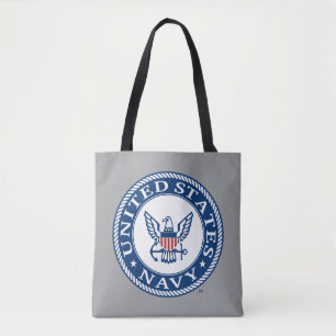 Bolsa Tote Marinho dos EUA Marinho Alt Emblem