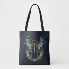 Bolsa Tote Mariposa da Meia-Noite – Elegância Celestial Gótic