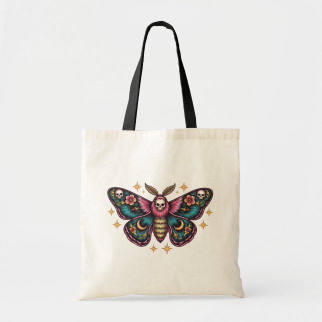 Bolsa Tote Mariposa Noturna (Frente)