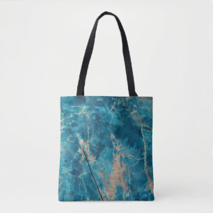 Bolsa Tote mármore de Onyx com tom aquoso