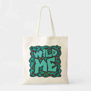 Bolsa Tote Marrom Dalmaciano e Design de Teal