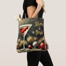 Martini de Natal de Cranberry Triplo Retro dos Ano