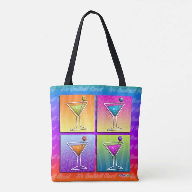 BOLSA TOTE MARTINIS DO POP ART (Verso)