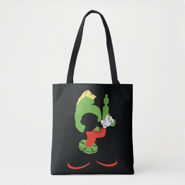 Bolsa Tote MARVIN, A Silhueta MARTIAN™, com Raygun (Frente)