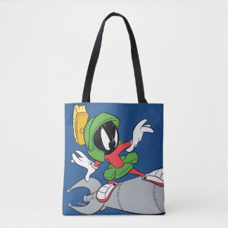 Bolsa Tote MARVIN, MARTIAN™ Riding Rocket (Foguete itinerante