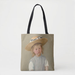 Bolsa Tote Mary Cassatt - Criança com chapéu de palha