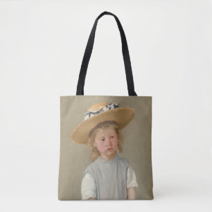 Bolsa Tote Mary Cassatt - Criança num Chapéu de Palha
