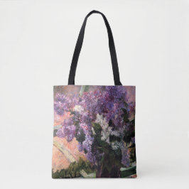 Bolsa Tote Mary Cassatt - Lilases numa Janela