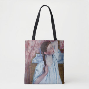 Bolsa Tote Mary Cassatt - Menina Arrumando o Cabelo