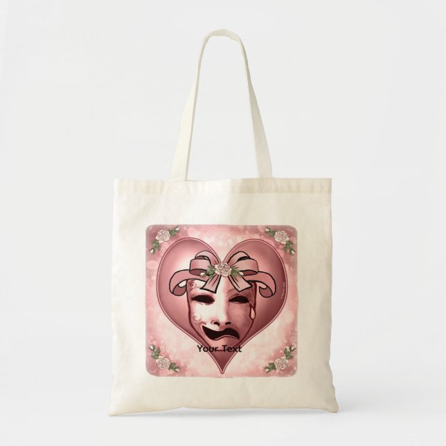 Bolsa Tote Máscara de Atriz (Frente)