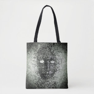 Bolsa Tote Máscara de cabos abstrato