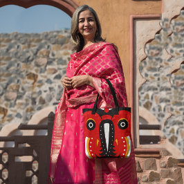 Bolsa Tote Máscara de chá