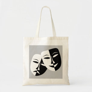 Bolsa Tote Máscaras de Comédia e Teatro de Tragédia Muito Leg