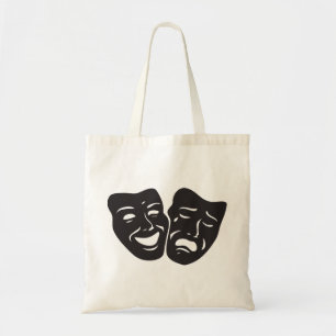 Bolsa Tote Máscaras do teatro do drama da tragédia da comé