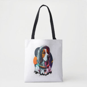 Bolsa Tote Mascote de Cachorro Astronout