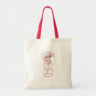 Bolsa Tote Mason Jar Tote Bag