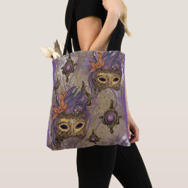 BOLSA TOTE MASQUERADE VENEZA ARTE