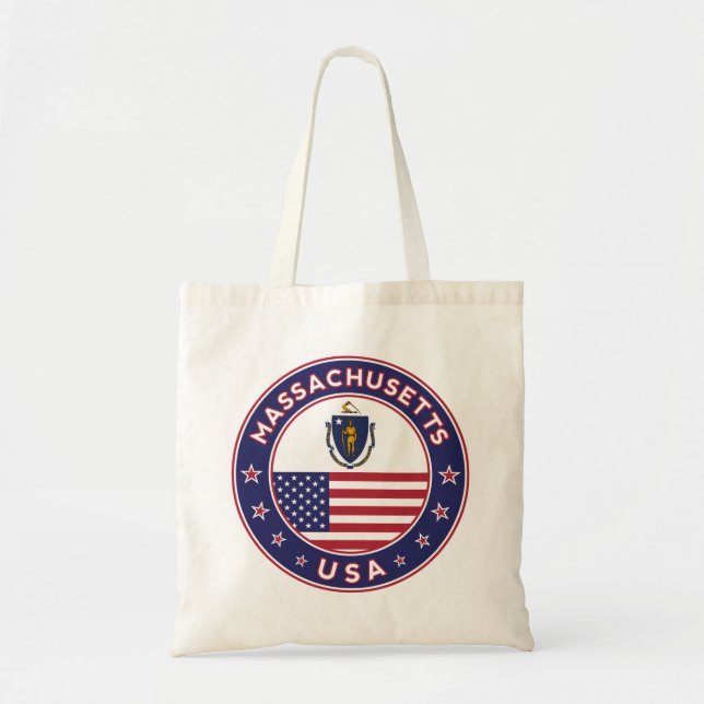 Bolsa Tote Massachusetts (Frente)