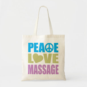Bolsa Tote Massagem do amor da paz