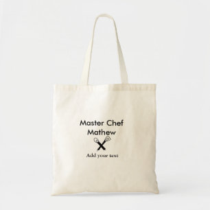 Bolsa Tote Master chef cozinha padaria cozinheira adiciona te