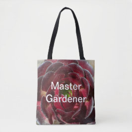 Bolsa Tote Master Gardener Coastal Plant Foto Red Succulent