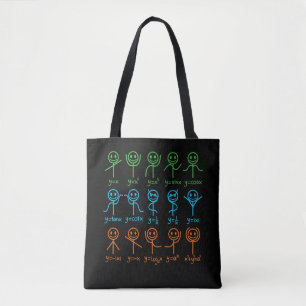Bolsa Tote Matemática da Equação de Dança do Professor de Mat