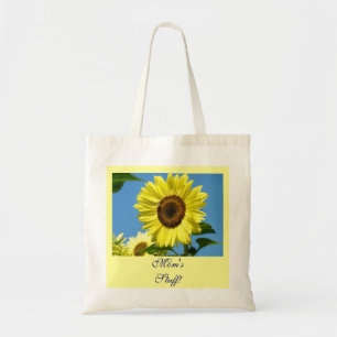 Bolsa Tote Material da mãe! As bolsas do jardim dos girassó