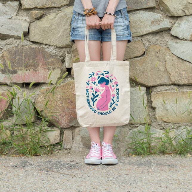 Bolsa Tote Maternidade Feminista (Criador carregado)