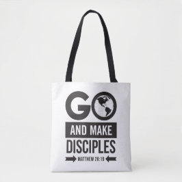 Bolsa Tote Mateus 28:19