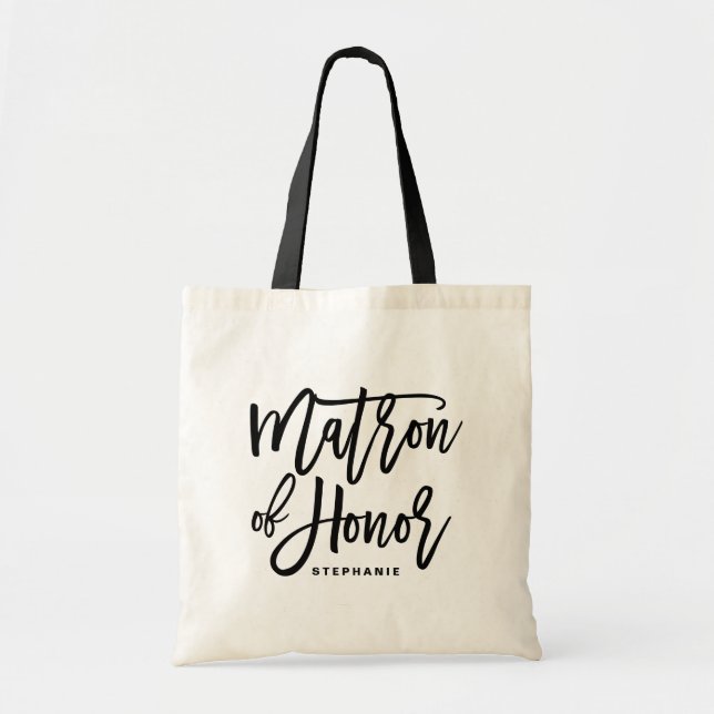 Bolsa Tote Matrão Negra de Honra Tote Bag (Frente)