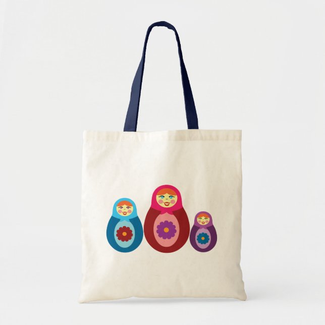 Bolsa Tote Matryoshka Dolls (Frente)