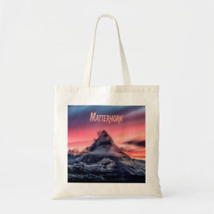 Bolsa Tote Matterhorn Mountain Europe Alpes Suiça Itália