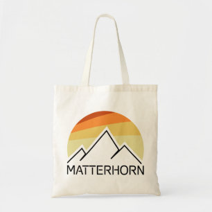 Bolsa Tote Matterhorn Suiça Itália Retro