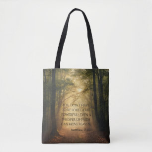 Bolsa Tote Matthew 17:20