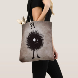 Bolsa Tote Mau engraçada Halloween