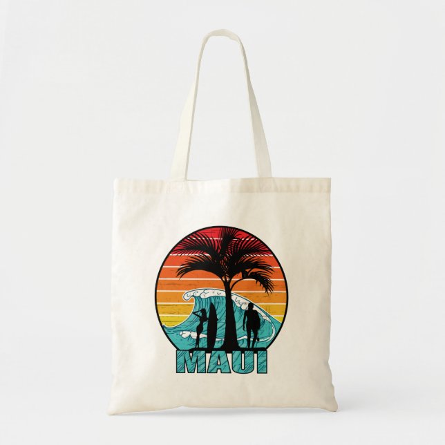 Bolsa Tote Maui Beach Hawaii (Frente)