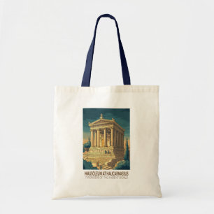 Bolsa Tote Mausoléu de Halicarnasso 7 Maravilhas do Mundo