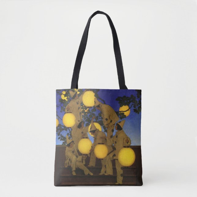 Bolsa Tote Maxfield Parrish Os Portadores de Lanternas 1908 V (Frente)