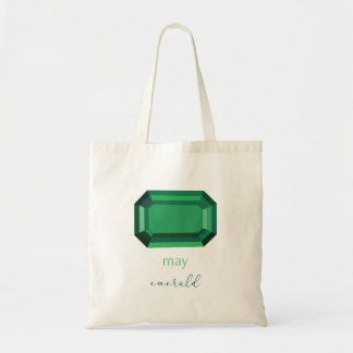 Bolsa Tote May Birthstone Emerald