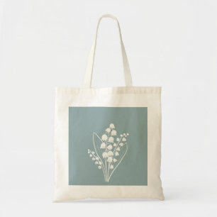 Bolsa Tote May Lily do Vale Floral Buquê